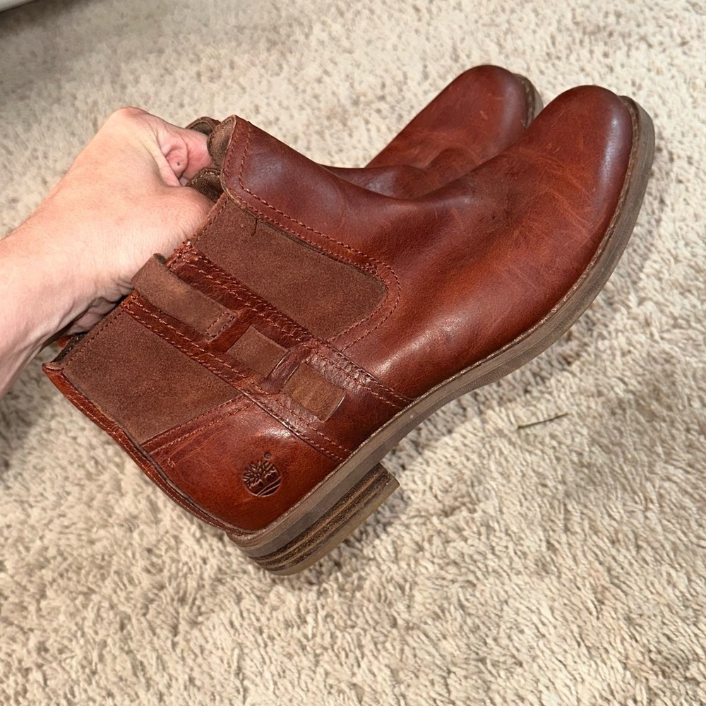 Women’s Timberland Savin Hill Chelsea Boot Size 7.5  Earthkeepers